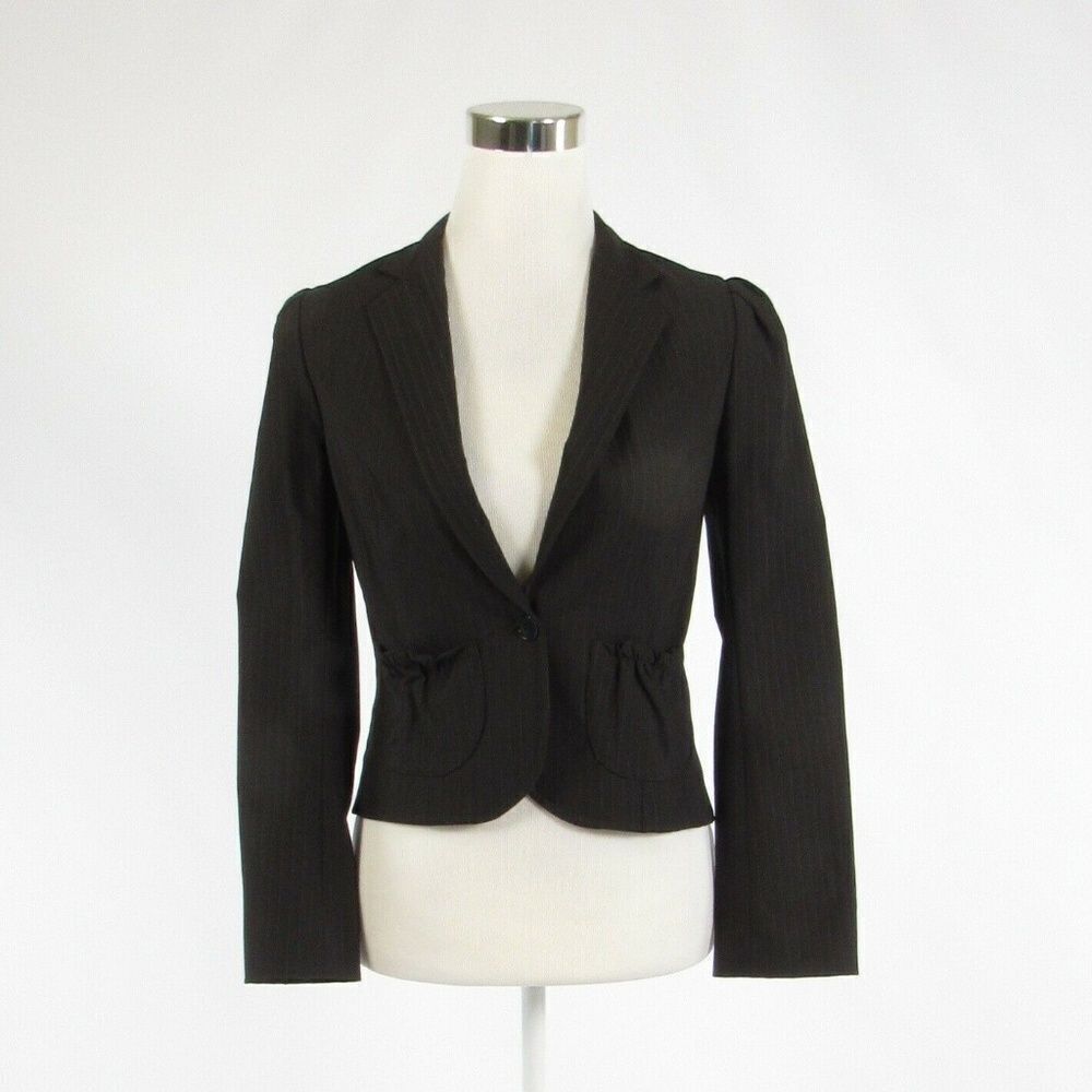 Development dark brown blazer jacket 4